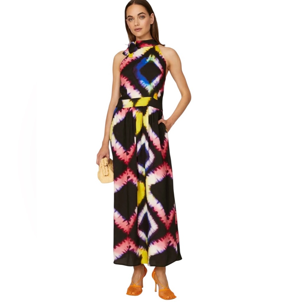 Busayo x RTR- Multicolor Geometric Pattern Women's Dress Size 8